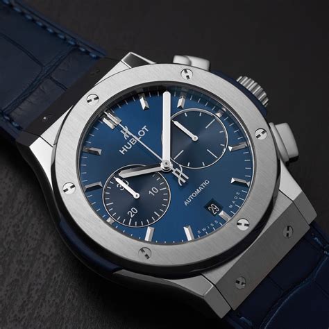 hublot classic fusion 45mm chronograph titanium mens watch|Hublot classic fusion original.